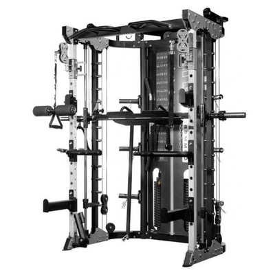 Unisex 1230*1270*2230 Commercial Gym Equipment Multi Function Smith Machine for Home