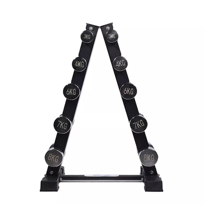 Many Layers Storage Holder Portable Dumbbell Rack Fitness Tower Stand for Commercial