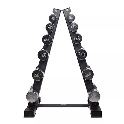 Many Layers Storage Holder Portable Dumbbell Rack Fitness Tower Stand for Commercial