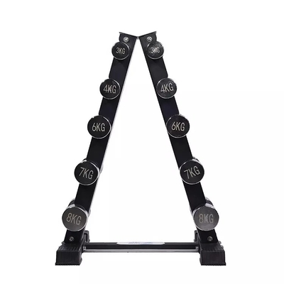 Many Layers Storage Holder Portable Dumbbell Rack Fitness Tower Stand for Commercial