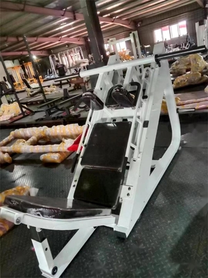 Fitness Exercise Body Plate Loaded 45 Degree Leg Press Hack Slide Calf Glutes Hack Squat