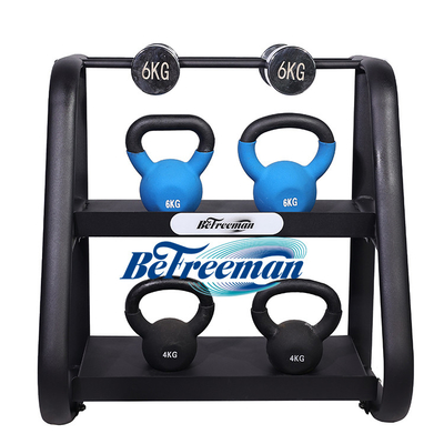Customizable Colors Three-Layer Dumbbell Rack for Commercial Strength Training