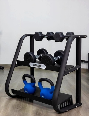 Top Latest Design 3 Tier Gymost Fitness Equipment Dumbbell Rack Stand 650*450*200mm