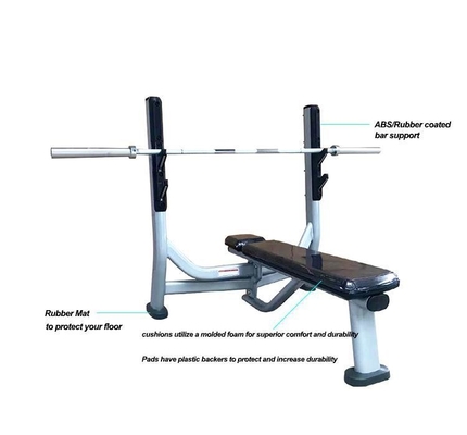 Flat Bench Home Gym Fitness Equipment Weight Bench for Strength Training