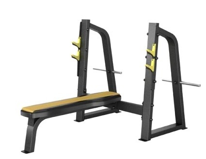 Flat Bench Home Gym Fitness Equipment Weight Bench for Strength Training
