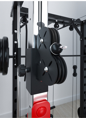 Multi Function Exercise Power Rack Gym Machine for Medium Loaded Fitness Equipment