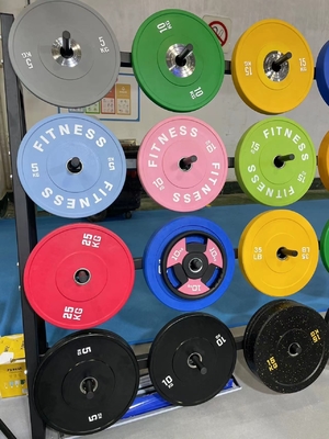 Durable Cast Iron Barbell Weight Lifting Plate for Customized Logo Fitness Equipment