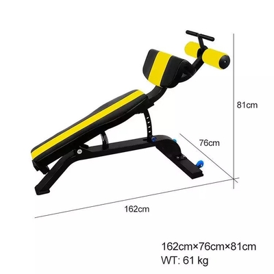 Unisex Gym Strength Exercise Bench Adjustable Incline Decline Bench Fitness Equipment