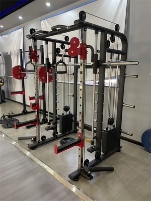 1753*2350*2176mm Dezhou Training Machine Cable Crossover Multifunction Smith Machine