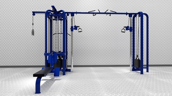 Strength Training Cable Machine Gym Multi Station Gym Machine with Adjustable Pulley