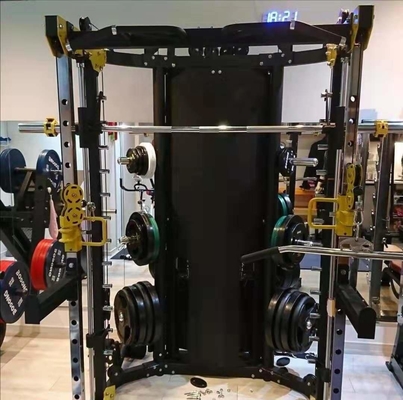 Shandong Commercial Gym Fitness Equipment Multi Smith Machine Made of Q235 Steel Tube