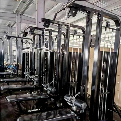 Home Gym 2 in 1 Seated Lat Pulldown Machine with Commercial-Grade Steel Construction