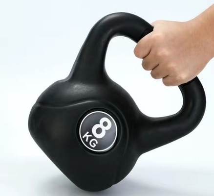Portable Kettlebell for Free Weight Training Rubber Coated Fitness Exercise Body
