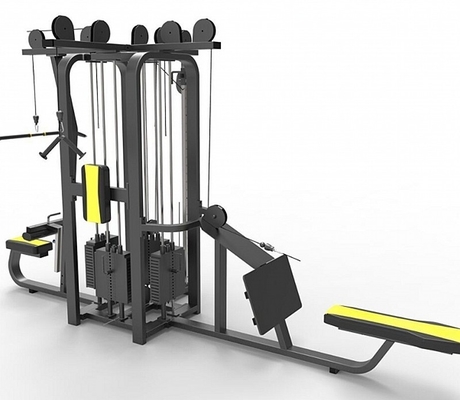 Large Loader Adjustable Pulley Cable Crossover for Commercial Gym Strength Training