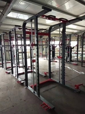 Rectangular Tube Steel Q235 Multi Functional Fitness Squat Rack for Strength Training