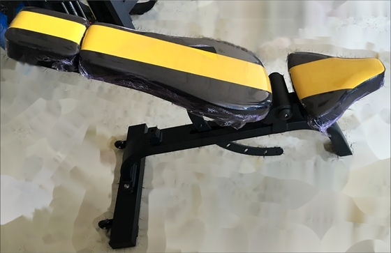 Commercial Gym Equipment Indoor Adjustable Super Weight Bench with Frame Color Option