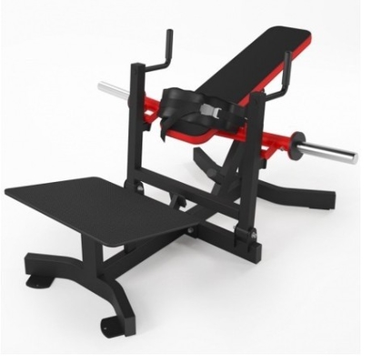 Gym Workout Plate Loaded Hip Thruster Commercial Machine with Multi Function Strength
