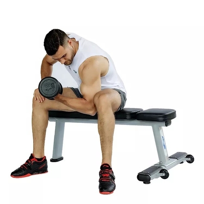 Foldable Exercise Bench Press for Flat Weight Lifting Gym NO TIG Welding Workout