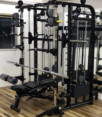 Commercial Multi-functional Smith Machine for Gym Fitness Equipment 2200*1500*2250mm