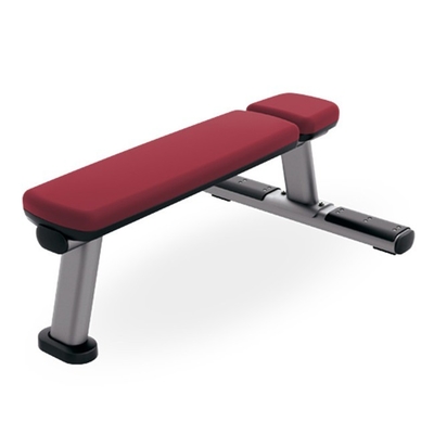 Commercial Fitness Flat Bench with 18.5 kg Weight Stack and Customizable Logo