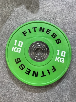 Rubber Coated Steel Bumper Weight Plate for Professional Gym Equipment Sale 2.5kg-25kg
