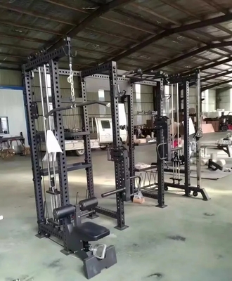 Versatile Multi Functional Smith Machine with 460kg Weight Capacity and TIG Welding