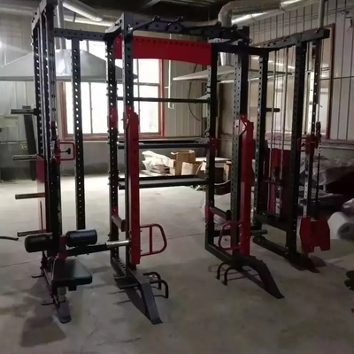 Versatile Multi Functional Smith Machine with 460kg Weight Capacity and TIG Welding