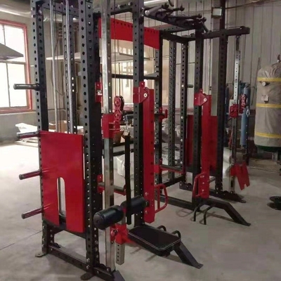 Versatile Multi Functional Smith Machine with 460kg Weight Capacity and TIG Welding