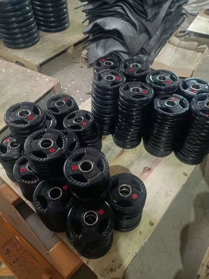 Personal Trainers' Choice Cast Iron and Rubber Coated Weight Plates for Home Gym Floors