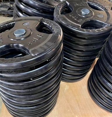 Personal Trainers' Choice Cast Iron and Rubber Coated Weight Plates for Home Gym Floors
