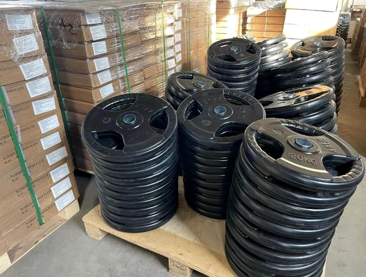 Personal Trainers' Choice Cast Iron and Rubber Coated Weight Plates for Home Gym Floors