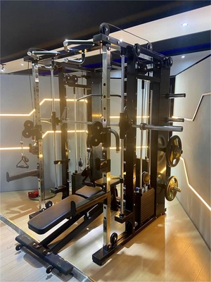 Chest Arms and Shoulder Workouts Befreeman Gym Center All-In-One Smith Machine with Steel Weight Stacks