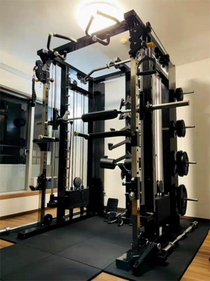 Multi Function Gym Equipment With Weight Stacks And 80 Kg*3 Capacity For Commercial