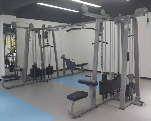 8 Stations Functional Trainer Gym Equipment for Unisex Optional Selectable Frame Color