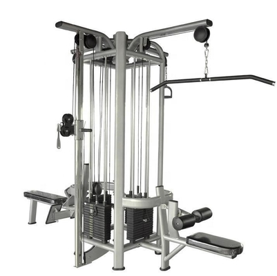 Unisex 4 Station Multi Gym Equipment for Home Fitness Multi Function Exercise Machine