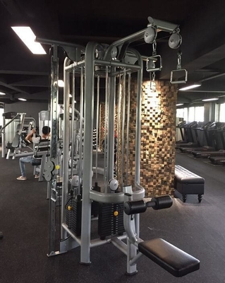 Unisex 4 Station Multi Gym Equipment for Home Fitness Multi Function Exercise Machine
