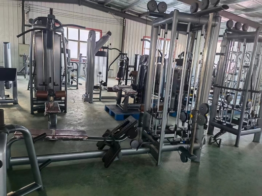 Unisex 4 Station Multi Gym Equipment for Home Fitness Multi Function Exercise Machine
