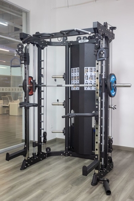 Multi-functional Power Rack Weightlifting Smith Machine with Optional Frame Color