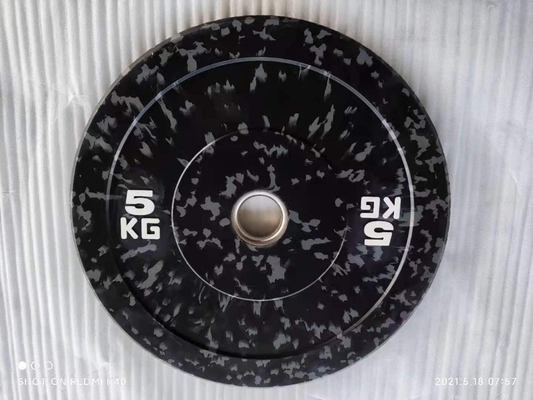 15lb 30lb 45lb Gym Rubber Weights Plates Set for Customized Logo Free Weight Training