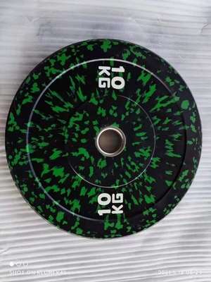 15lb 30lb 45lb Gym Rubber Weights Plates Set for Customized Logo Free Weight Training