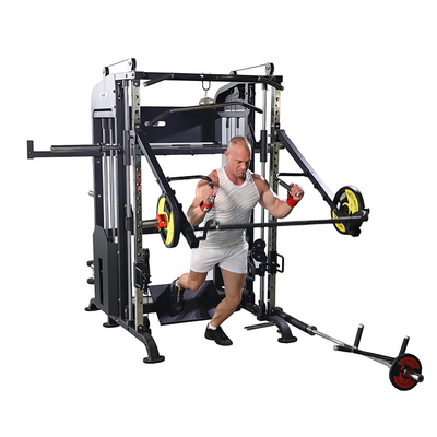 Rectangular Tube Steel Q235 Multi Functional Trainer Power Rack for Strength Training