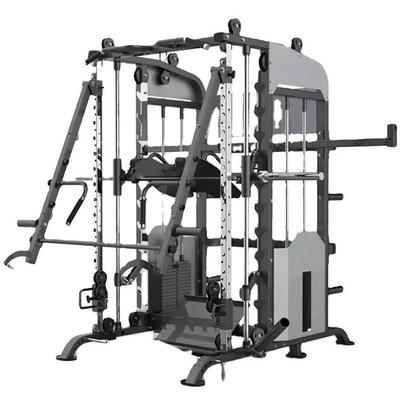 Customized Logo Multi Functional Home Smith Machine with Weight Lifting Gym Equipment