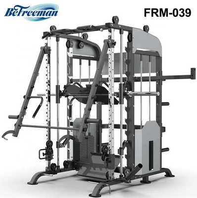 Customized Logo Multi Functional Home Smith Machine with Weight Lifting Gym Equipment