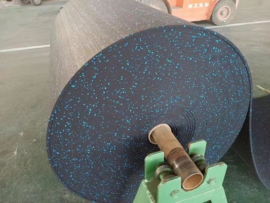 Gym Accessories Rubber Flooring Mat Roll Rubber Mat for Customized Gym Floor