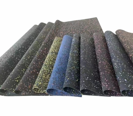 Gym Accessories Rubber Flooring Mat Roll Rubber Mat for Customized Gym Floor