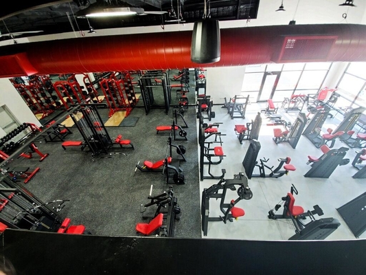 Indoor Commercial Gym Equipment Vertical Row Machine with Weight Stacks 1610*1200*1580