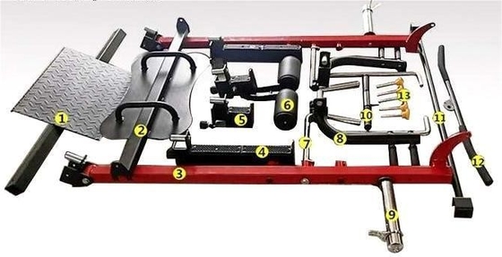 260kg Capacity Gym Equipment Smith Machine Accessories for Customized Workouts
