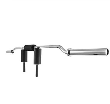 Direct Gym Power Weightlifting Olymp Bar Safety Squat Bar for Gender-Neutral in Sliver
