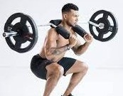 Direct Gym Power Weightlifting Olymp Bar Safety Squat Bar for Gender-Neutral in Sliver