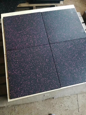 Gender-Neutral Rubber Flooring Mat for Strength Training at Home Gym Accessories